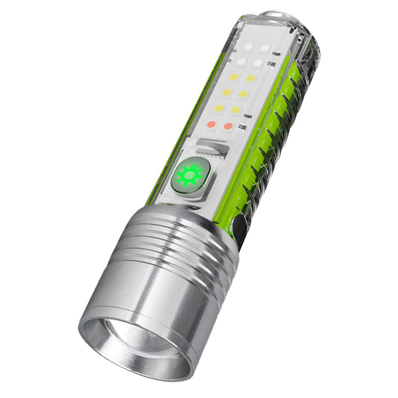 Keychain Lights Fluorescent Work Lights Purple Money Detector Lights Mini Multifunctional White Laser Flashlights