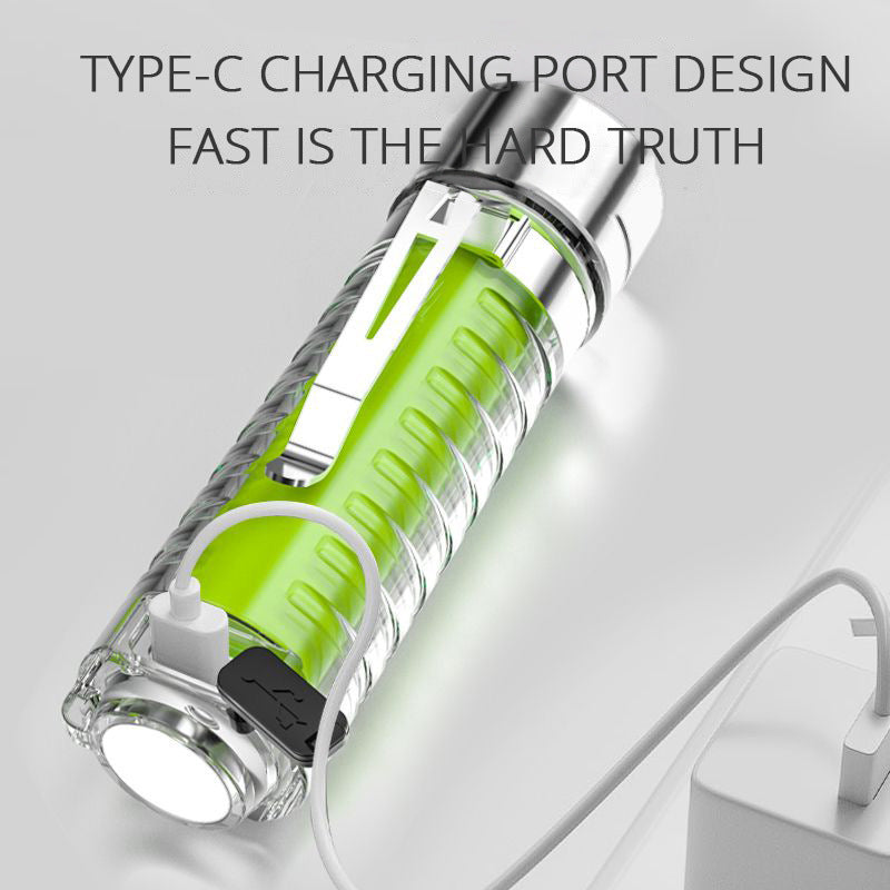 Keychain Lights Fluorescent Work Lights Purple Money Detector Lights Mini Multifunctional White Laser Flashlights