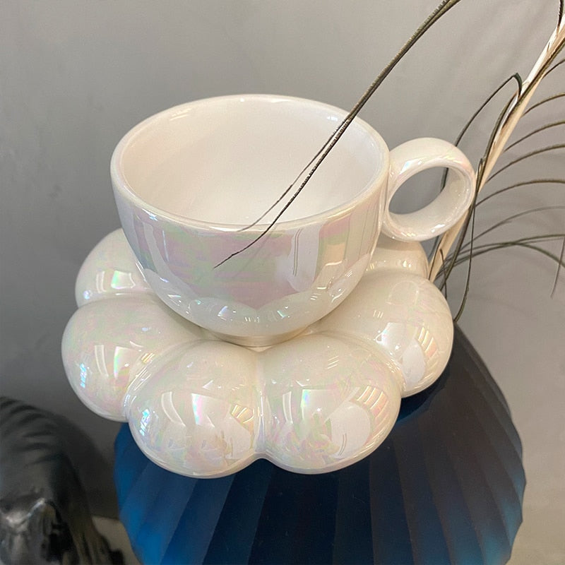 Flower fat coffee cup dish gift box set coffee mugs coffee cups mugs coffee cups mug coffee cup coffee mug