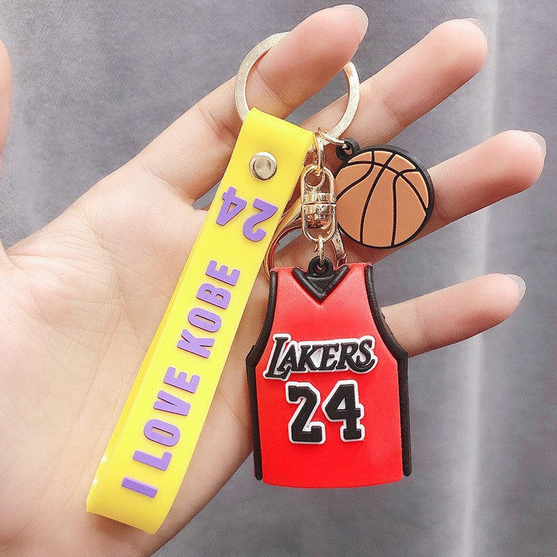 Backpack Unicorn Spaceman Silicone Doll Keychain Pendant