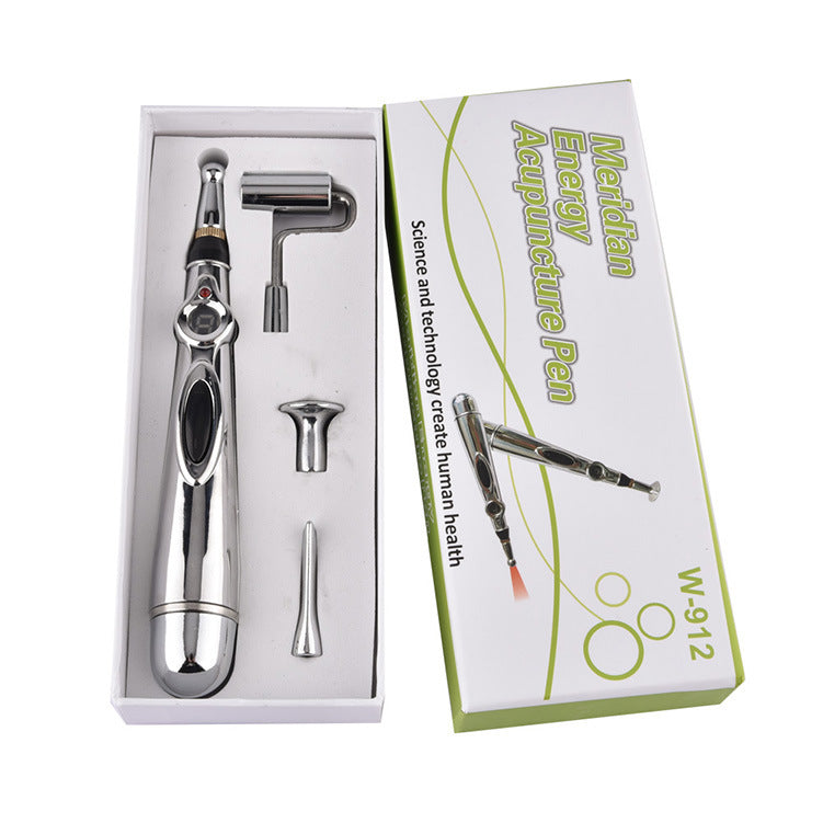 Five-Headed Meridian Pen Laser Acupoint Pen Energy Massage Pen Physiotherapy Pen Dredging Acupoint Stick