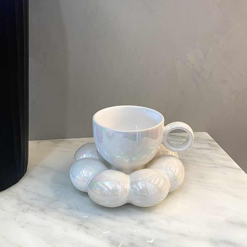 Flower fat coffee cup dish gift box set coffee mugs coffee cups mugs coffee cups mug coffee cup coffee mug