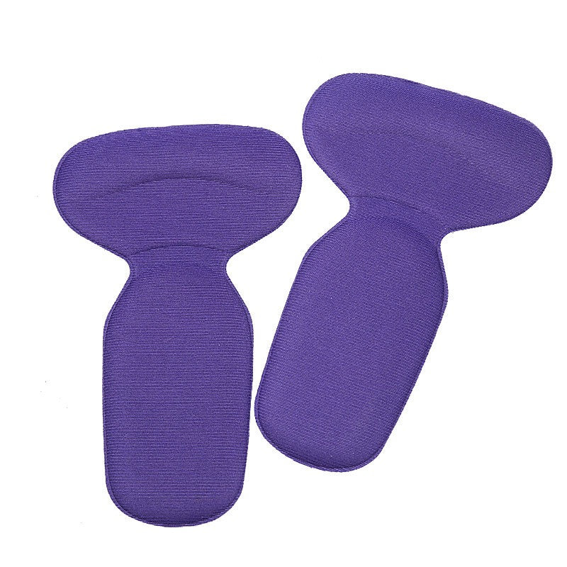Sponge 2 In 1 Rear Heel Sticker With Half Size Pad, No Heel Sticker, Anti Wear Heel Sticker, High Heel Sticker