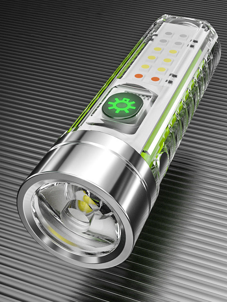 Keychain Lights Fluorescent Work Lights Purple Money Detector Lights Mini Multifunctional White Laser Flashlights
