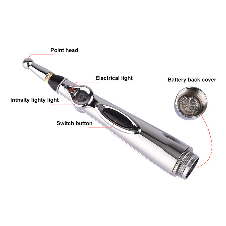 Five-Headed Meridian Pen Laser Acupoint Pen Energy Massage Pen Physiotherapy Pen Dredging Acupoint Stick