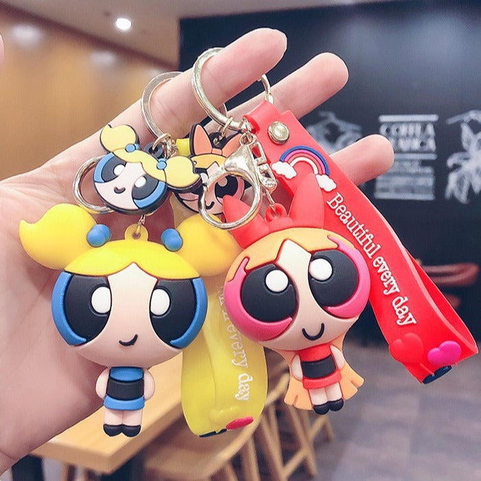 Backpack Unicorn Spaceman Silicone Doll Keychain Pendant