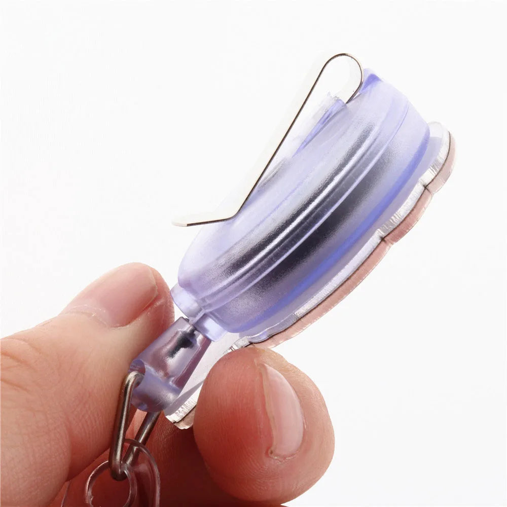 1 PCS Retractable Badge Reel  Keychain