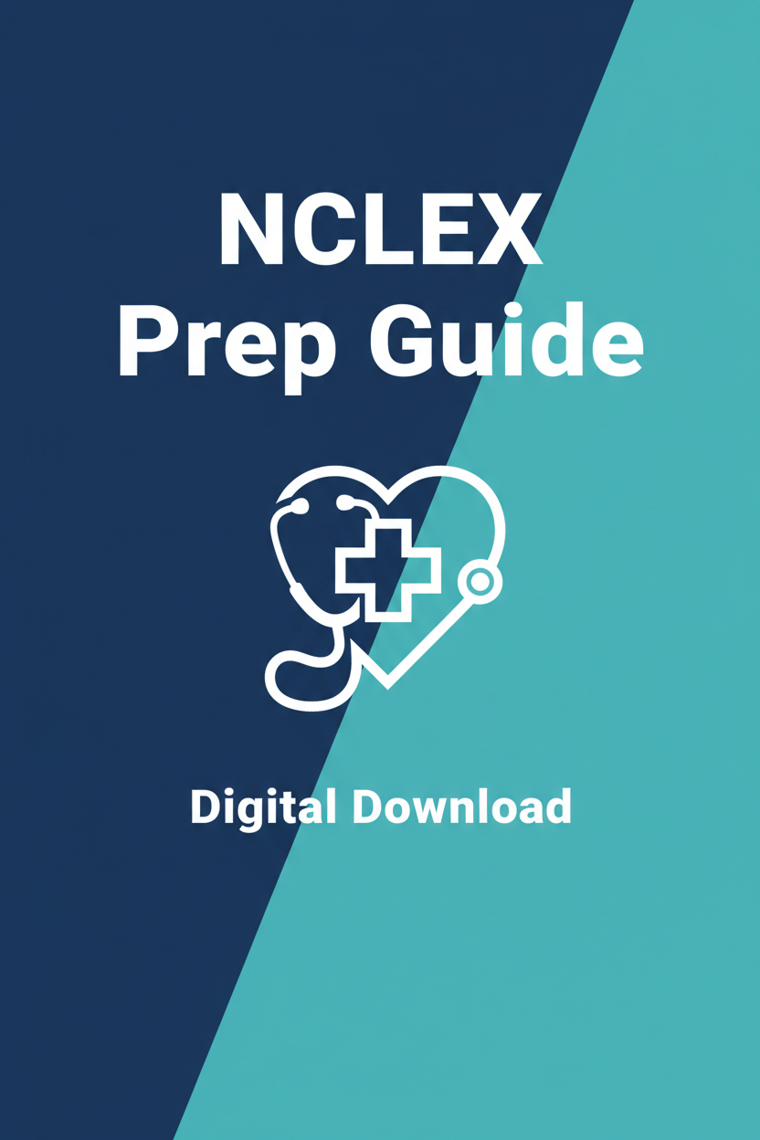 NCLEX Prep Guide – Digital Download cover