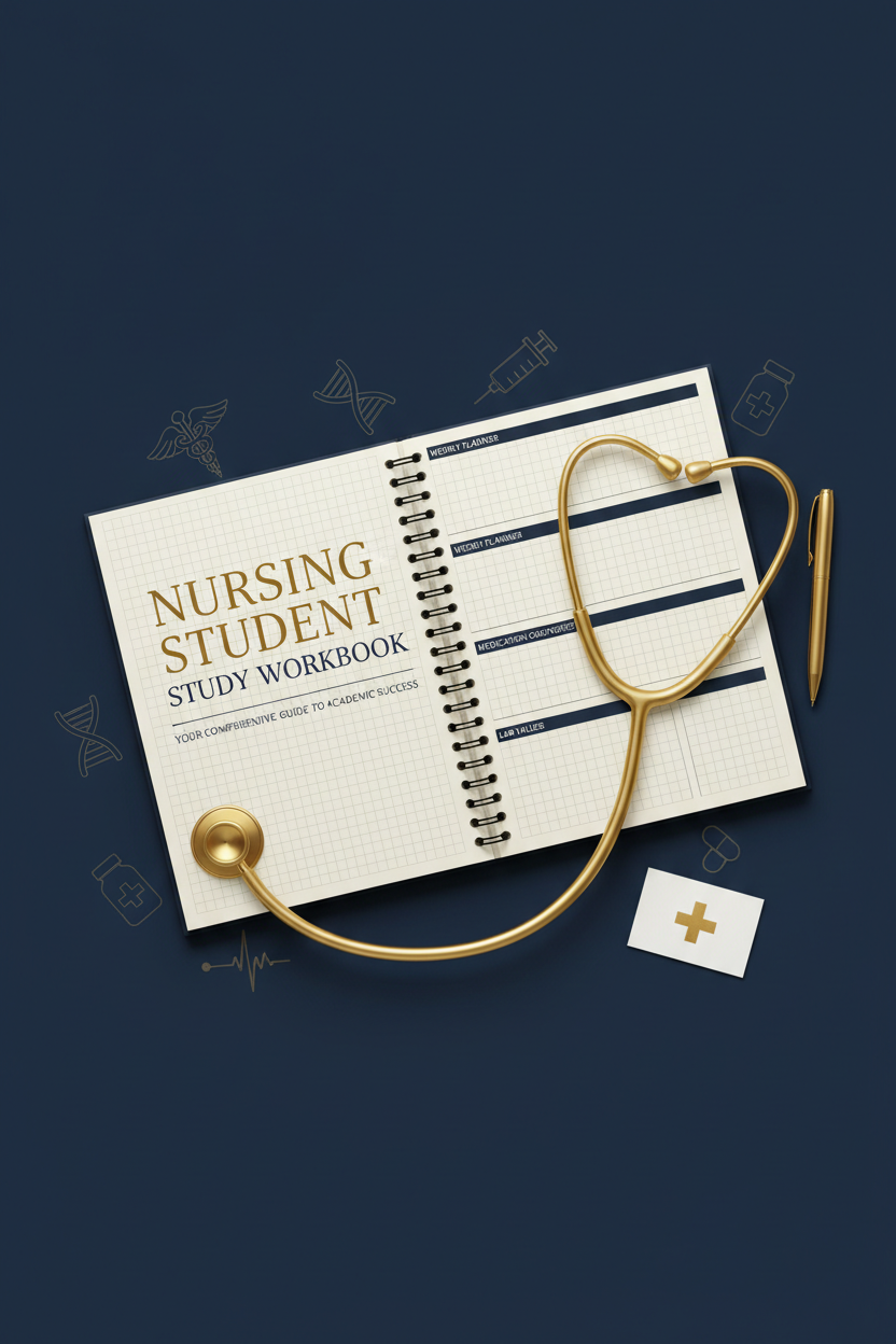 Nursing Student Study Workbook cover